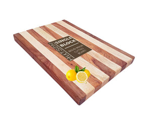 Hutson Sheesham Wood Cutting Board for Kitchen | Grade-A Reversible Chopping Board | 100% Natural Wood for Vegetables, Fruits & Meat | 38 x 26 x 3.5 cm
