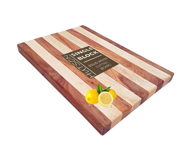 Hutson Sheesham Wood Cutting Board for Kitchen | Grade-A Reversible Chopping Board | 100% Natural Wood for Vegetables, Fruits & Meat | 38 x 26 x 3.5 cm