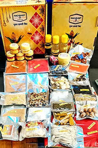 Panchbhoot Complete Pooja puja Samagri Kit (36 Items)